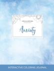 Adult Coloring Journal: Anxiety (Turtle Illustrations, Clear Skies) By Courtney Wegner Cover Image