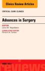 Advances in Surgery, an Issue of Critical Care Clinics: Volume 33-2 (Clinics: Internal Medicine #33) Cover Image