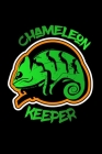 Veiled Chameleon Owner Notebook - Chameleon Keeper: Do you have a passion for chameleons and reptiles? Do you own your own pet veiled or Yemen chamele By Jrr T. Publishing Cover Image