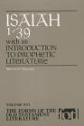 Isaiah 1-39: An Introduction to Prophetic Literature Cover Image