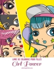 Livre de coloriage pour filles Girl Power By Nick Snels Cover Image