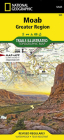 Moab Greater Region Map (National Geographic Trails Illustrated Map #505) By National Geographic Maps Cover Image