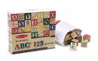 Wooden Abc/123 Blocks (Uc) By Melissa & Doug (Created by) Cover Image