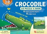 Crocodile: Wildlife 3D Puzzle and Book Cover Image