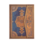 Safavid Indigo Hardcover Journals MIDI 144 Pg Unlined Safavid Binding Art By Paperblanks Journals Ltd (Created by) Cover Image