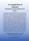Compilation of Homeland Security Related Laws Vol. 1 Cover Image