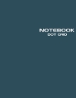 Dot Grid Notebook: Stylish Nocturne Blue Notebook Journal, 120 Dotted Pages 8.5 x 11 inches Large Journal Paper - Softcover ( Younity Sty Cover Image