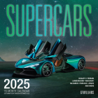 Supercars 2025: 16-Month Calendar--September 2024 through December 2025 Cover Image