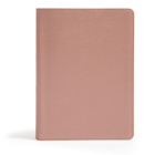 CSB She Reads Truth Bible, Rose Gold LeatherTouch, Indexed Cover Image