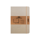 Moustachine Classic Linen Hardcover Light Tan Blank Large By Moustachine (Designed by) Cover Image