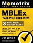 Mblex Test Prep 2024-2025 - 3 Full-Length Practice Exams, Secrets Study Guide for the Fsmtb Massage and Bodywork License with Detailed Answer Explanat Cover Image