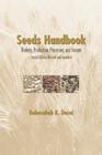 Seeds Handbook: Processing and Storage (Books in Soils) Cover Image