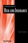 Introduction to Risk and Insurance Cover Image