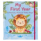 With Love My First Year a Memory Book for Baby Boys Blue Keepsake Photo Book Cover Image