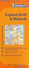 Michelin Map Great Britain: England North & Midlands (Michelin Maps #502) Cover Image
