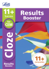 Letts 11+ Success – 11+ Cloze Results Booster: for the CEM tests: Targeted Practice Workbook Cover Image