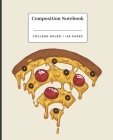 Composition Notebook: Pizza WiFi Small College Ruled Notebook By Party Peeps Cover Image