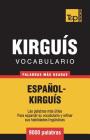 Vocabulario Español-Kirguís - 9000 palabras más usadas Cover Image