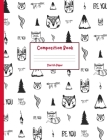 Composition Book: with Sketch Paper - Cute Tribal Cover By Pebble Press Cover Image