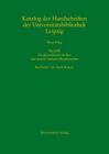 Katalog Der Handschriften Der Universitatsbibliothek Leipzig: Neue Folge: Band III: Die Jaina-Handschriften Und Weitere Indische Handschriften By Anett Krause (Adapted by) Cover Image