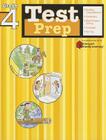 Test Prep: Grade 4 (Flash Kids Harcourt Family Learning) By Flash Kids (Editor) Cover Image