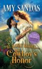 The Cowboy's Honor (Runaway Brides) By Amy Sandas Cover Image