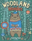 Woodland Wonder: Cozy Forest Animals Coloring Book By Jen Racine, Jen Racine (Illustrator) Cover Image