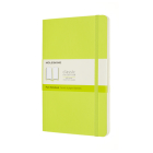 Moleskine Classic  Notebook, Large, Plain, Lemon Green, Soft Cover (5 x 8.25) By Moleskine Cover Image