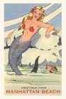 The Vintage Journal Greetings from Manhattan Beach, Mermaid By Found Image Press (Producer) Cover Image