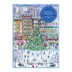 Michael Storrings Christmas in the City Greeting Card Puzzle By Galison, Michael Storrings (By (artist)) Cover Image