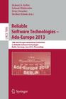 Reliable Software Technologies -- Ada-Europe 2013: 18th International Conference, Berlin, Germany, June 11-15, 2013, Proceedings Cover Image