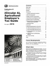 Publication 51 (2016), (Circular A), Agricultural Employer's Tax Guide Cover Image