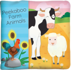 Peekaboo Farm Animals: Cloth Book with a Crinkly Cover! Cover Image