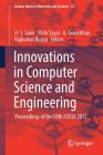 Innovations in Computer Science and Engineering: Proceedings of the Fifth Icicse 2017 (Lecture Notes in Networks and Systems #32) By H. S. Saini (Editor), Rishi Sayal (Editor), A. Govardhan (Editor) Cover Image