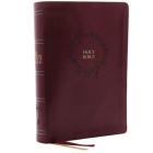 The Kjv, Open Bible, Leathersoft, Burgundy, Indexed, Red Letter Edition, Comfort Print: Complete Reference System By Thomas Nelson Cover Image