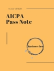 40-year-old dad's AICPA Pass note - Business Law By Hans Professional Academy Cover Image