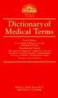 Dictionary of Medical Terms By M.D. Rothenberg, Mikel A., Charles F. Chapman Cover Image