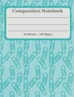 Composition Notebook: Blue Paper Clip Design Composition Book - 50 Sheets (100 Pages) By Lucy Lisie Tijan Cover Image