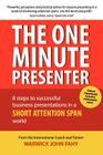 The One Minute Presenter By Warwick John Fahy Cover Image