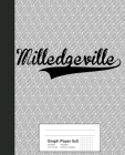 Graph Paper 5x5: MILLEDGEVILLE Notebook By Weezag Cover Image