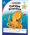 Cursive Practice, Grades 2 - 3: Gold Star Edition (Home Workbooks) Cover Image