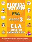 Florida Test Prep FSA Grade 3 English: FSA Reading Grade 3, FSA Practice Test Book Grade 3 Reading, Florida Test Prep English Language Arts Grade 3, 3 Cover Image