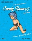 Adult Coloring-In Fun with Pinup Sensation Candy Spanx and Friends, Book4: 12 Pages of Creative Cuteness By Greig McArthur Cover Image