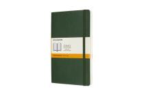 Moleskine Notebook, Large, Ruled, Myrtle Green, Soft Cover (5 x 8.25) By Moleskine Cover Image