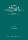Liebeslieder Suite from Opp.52 and 65: Vocal score By Johannes Brahms, Jr. Sargeant, Richard W. (Editor) Cover Image