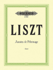 Années de Pèlerinage for Piano (Edition Peters) Cover Image