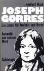 Joseph Goerres: Ein Leben Für Freiheit Und Recht. Auswahl Aus Seinem Werk Cover Image