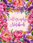 Calligraphy Notebook: Peonies Cover By Kate Kanamori Cover Image