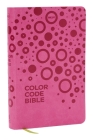 Nkjv, Color Code Bible for Kids, Pink Leathersoft, Comfort Print Cover Image