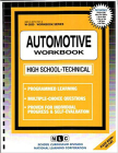 AUTOMOTIVE WORKBOOK: Passbooks Study Guide (Workbook Series) Cover Image